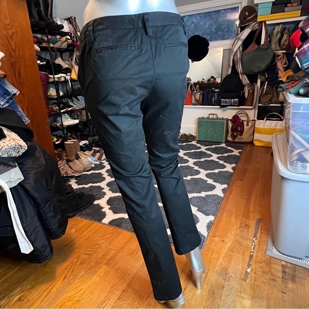 MICHAEL by Michael Kors cotton/spandex ankle pants buckle details - Picture 4 of 9